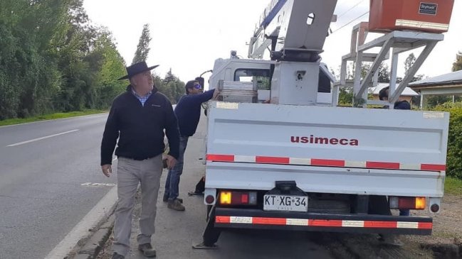 Maule: Más de 2.000 luminarias serán remplazadas a tecnología LED en Longaví