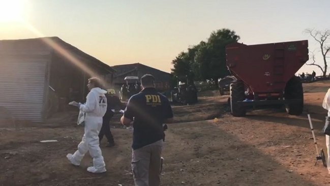 Ataque incendiario dejó ocho máquinas quemadas en Lumaco