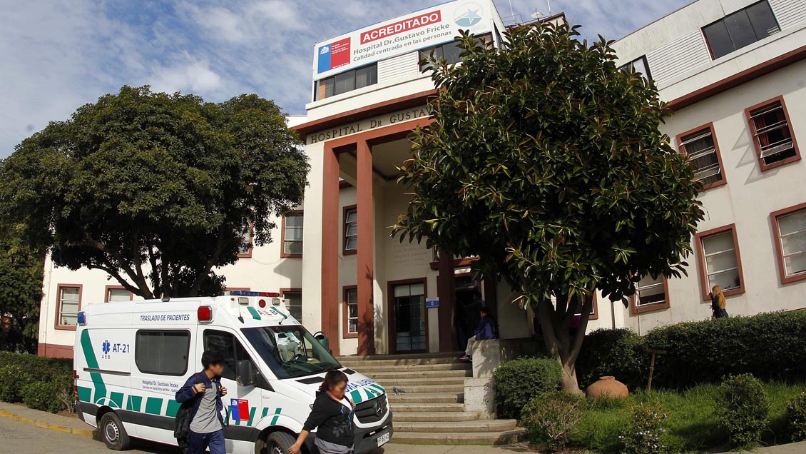 Hospital Gustavo Fricke alerta posibles 
