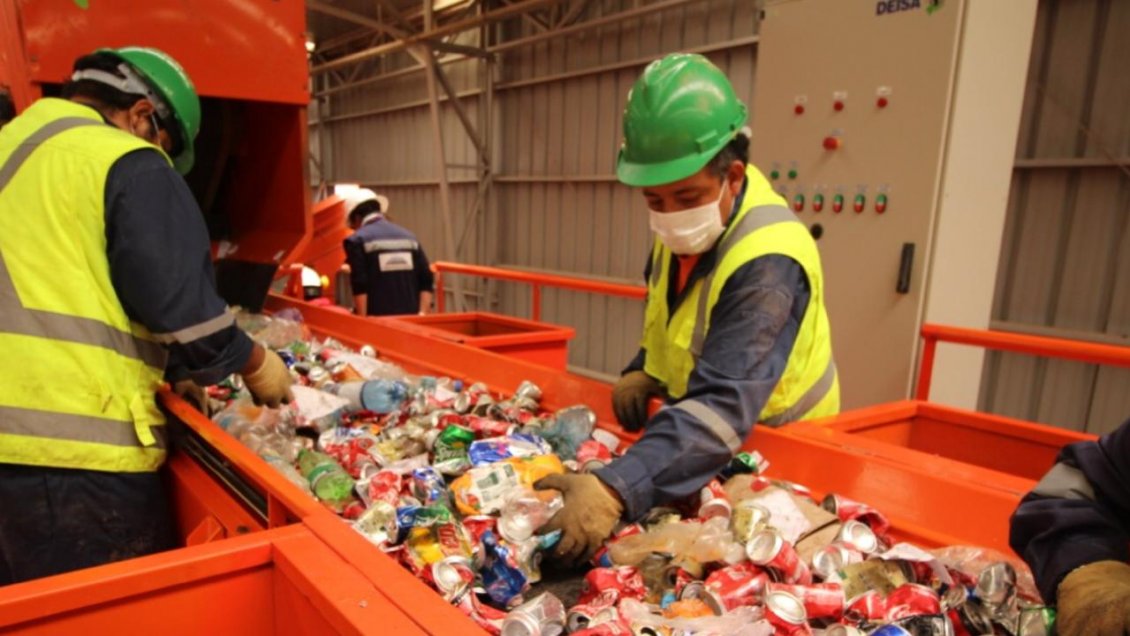 En marcha blanca la planta recicladora del nuevo relleno sanitario de Antofagasta