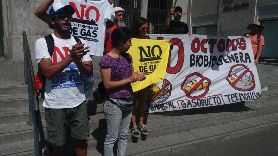 Justicia ordena paralizar obras de empresa de gas natural licuado en Penco