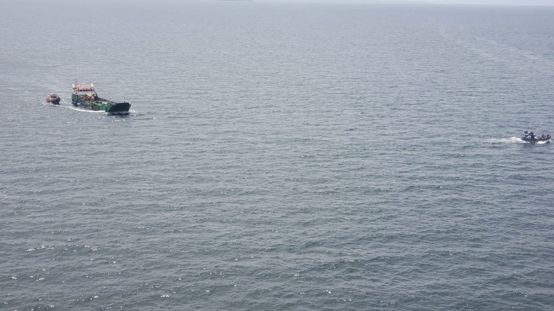 Colisión en el mar: El tripulante de una lancha murió y otro desapareció