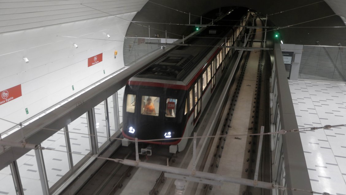 A un año de su inauguración: Línea 3 del Metro transportó a 58 millones de usuarios