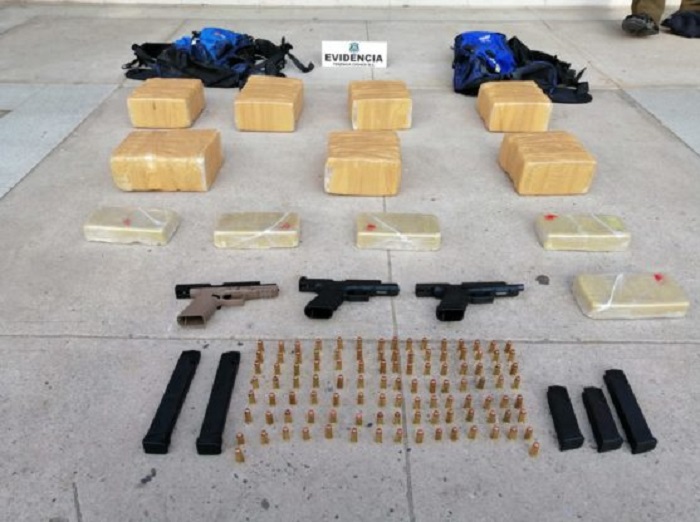 Prisión preventiva para sujeto sorprendido con 40 kilos de cocaína y armas de fuego