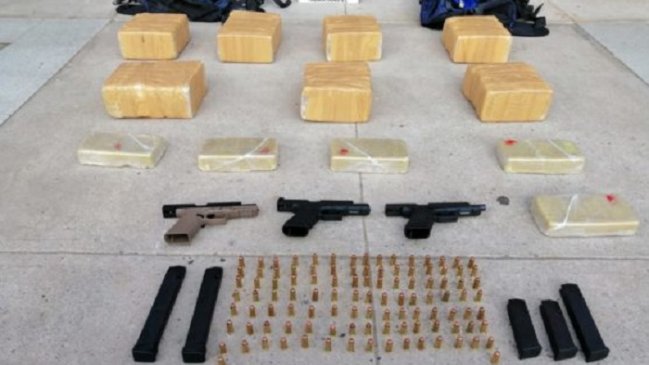 Prisión preventiva para sujeto sorprendido con 40 kilos de cocaína y armas de fuego