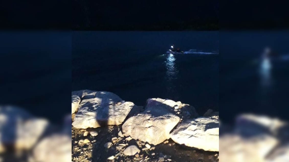 Aysén: Una persona desaparecida tras volcamiento de un bote donde pescaba con amigos