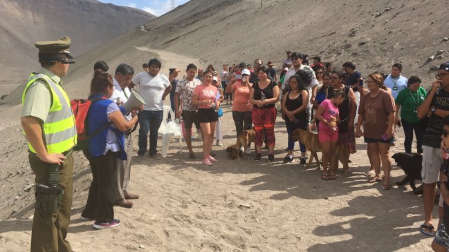Arica y Parinacota: Cuya realizó simulacro de evacuación ante posibles inundaciones