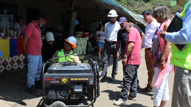 CGE facilita generadores eléctricos en caletas perjudicadas con cortes reiterados en Cobquecura
