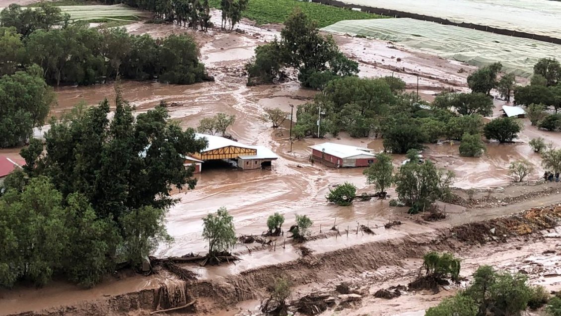 Precipitaciones cordilleranas y crecidas de ríos amenazan al norte del país