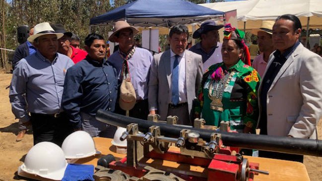 Comenzaron trabajos de elaboración de pozos de captación de agua en Lumaco