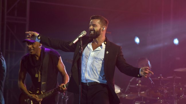 El escenario para Ricky Martin es 
