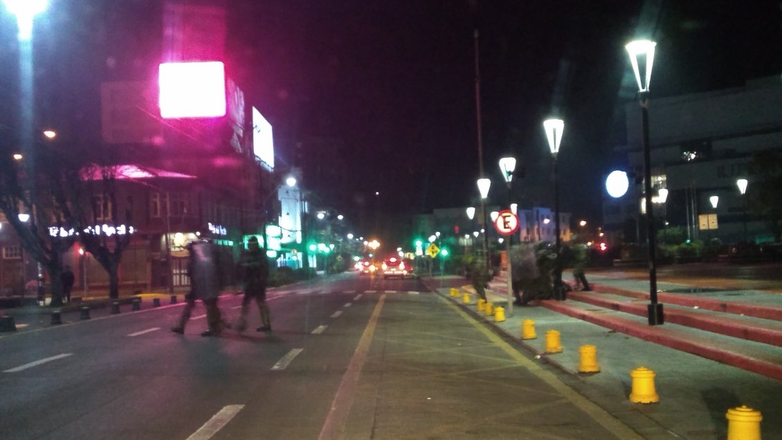 INDH se querelló contra carabinero que lanzó una lacrimógena durante manifestación en Puerto Montt