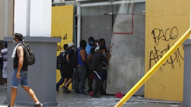 Gobierno presentó las primeras querellas por la nueva ley Antisaqueos contra 24 personas