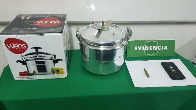 Carabineros detectó envío de un kilo de marihuana en encomienda: Estaba escondida en una olla