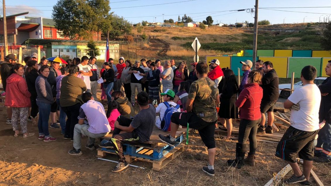 Temuco: Cerca de 300 familias se tomaron terreno exigiendo una casa propia