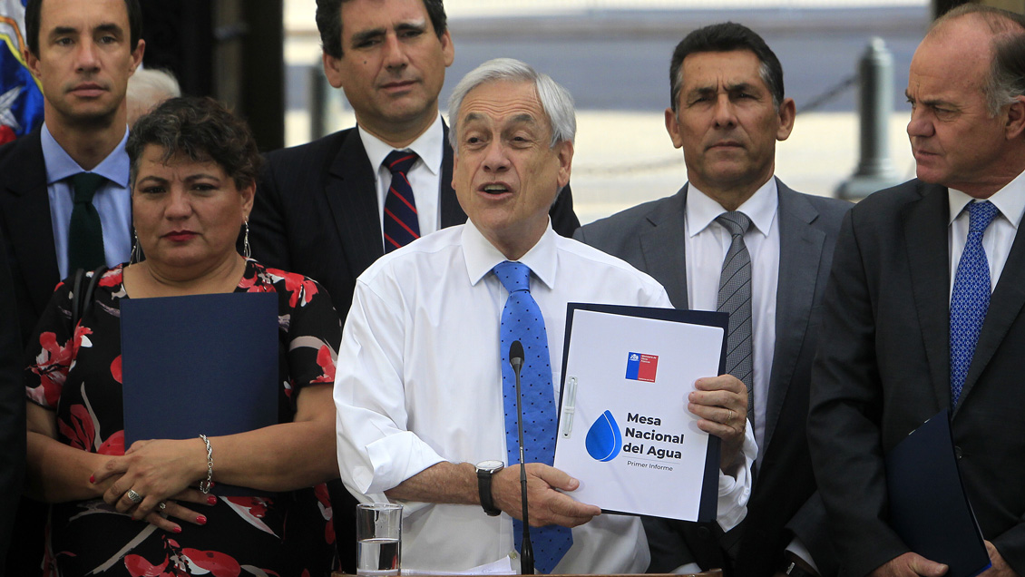 Mesa nacional por la sequía propuso reutilizar aguas servidas, aumentar desalinización y consulta ciudadana