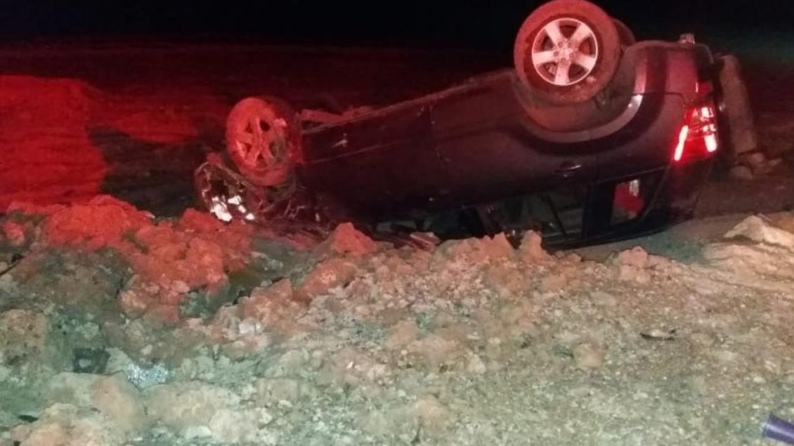 Mujer Murió Tras Volcamiento De Su Vehículo En La Ruta Entre Calama Y Sierra Gorda Cooperativacl 2291