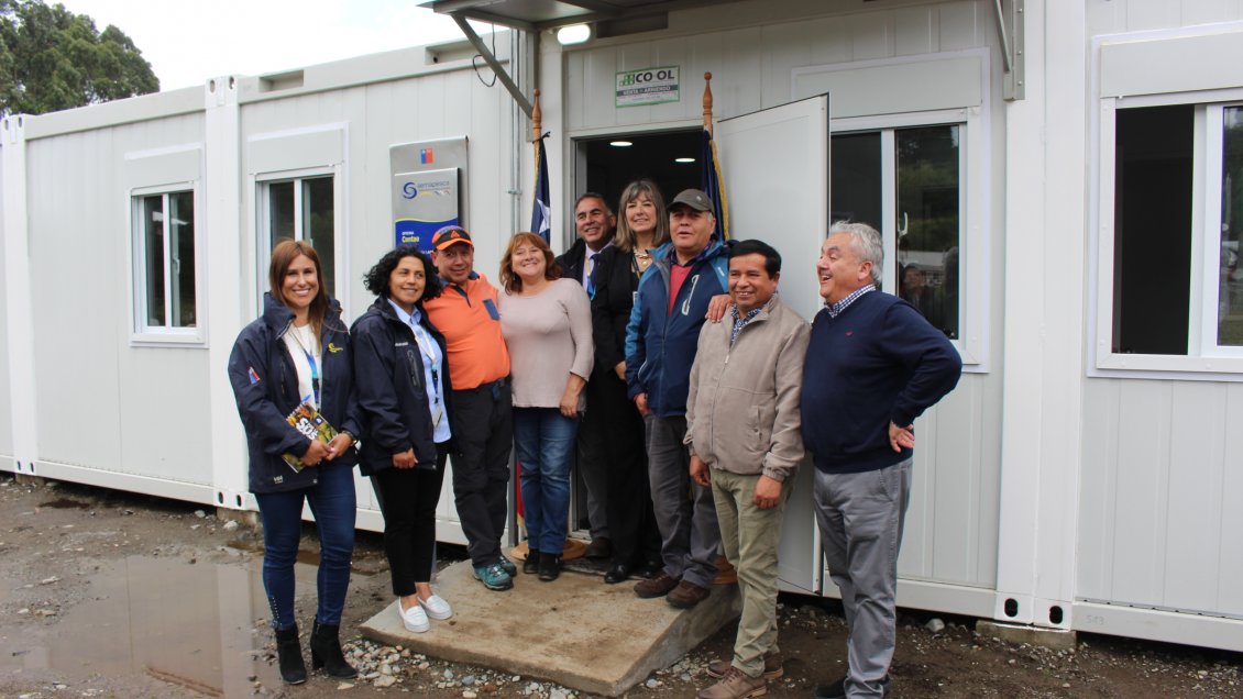 Inauguran oficina de Sernapesca en la localidad de Contao, en Hualaihué