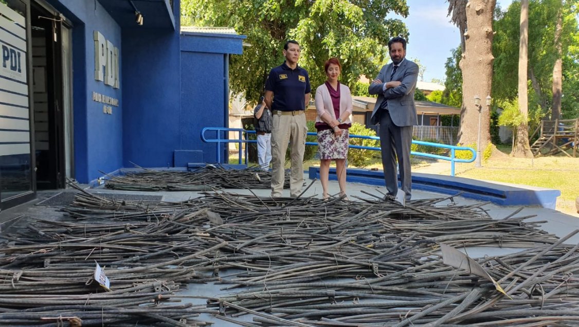 Prisión preventiva para imputado por 11 robos de cables a Tren Central