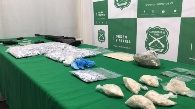 Carabineros detuvo a clan familiar acusado de traficar drogas en Pudahuel