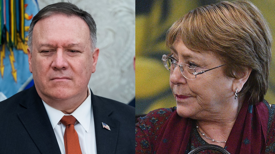 Mike Pompeo contra Bachelet, la ONU y 