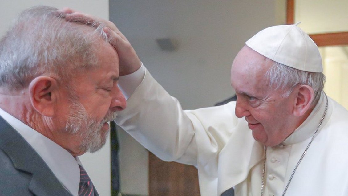 Papa Francisco a Lula da Silva: 