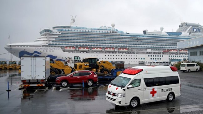 Catorce estadounidenses evacuados del crucero Diamond Princess dieron positivo por coronavirus