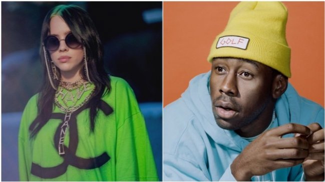 Billie Eilish y Tyler, The Creator entre los ganadores a los Brit Awards 2020