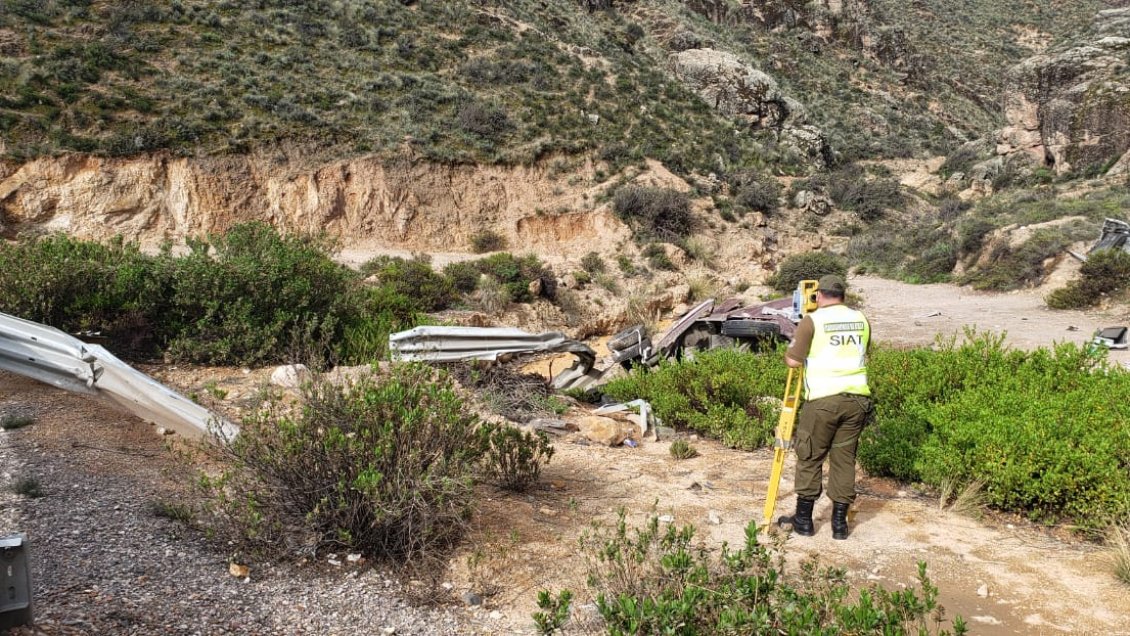 Camionero falleció tras volcar en la ruta internacional de Putre