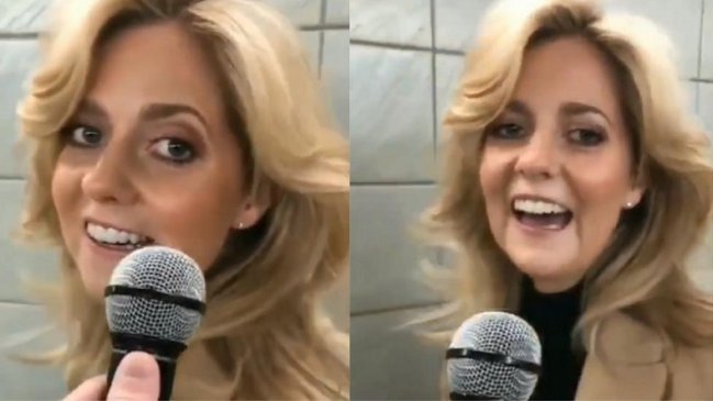 Nace una estrella viral: Mujer impactó al cantar 