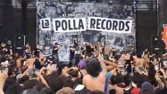 Vocalista de Los Miserables criticó a los que estropearon show de La Polla Records