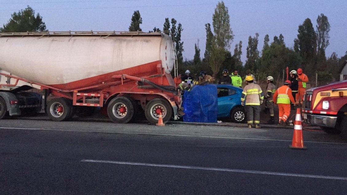 Cuatro personas fallecidas dejó accidente en Parral