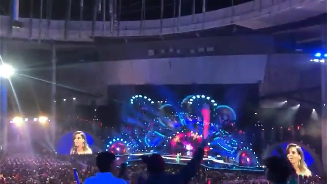 Los gritos del público de Viña contra Piñera que no se escucharon en TV