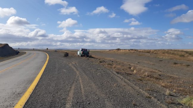Motociclista brasileño sufrió grave accidente en Tierra del Fuego