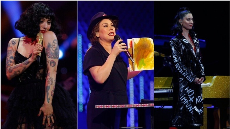 El poder femenino se tomó la segunda jornada de Viña 2020