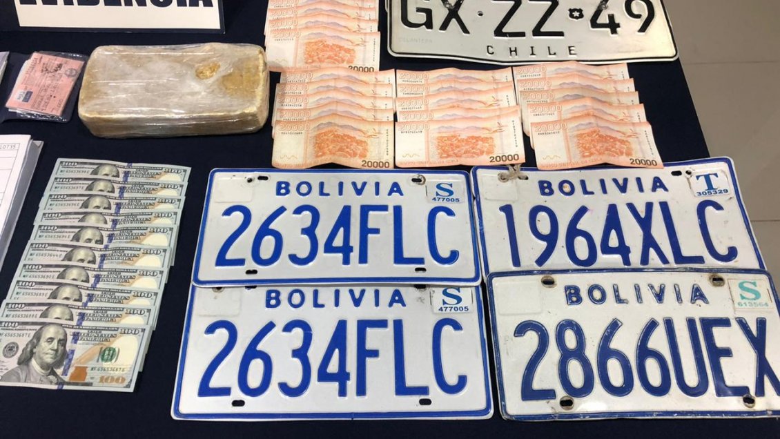 Tres personas detenidas por contrabando y falsificación de documentos en Tarapacá