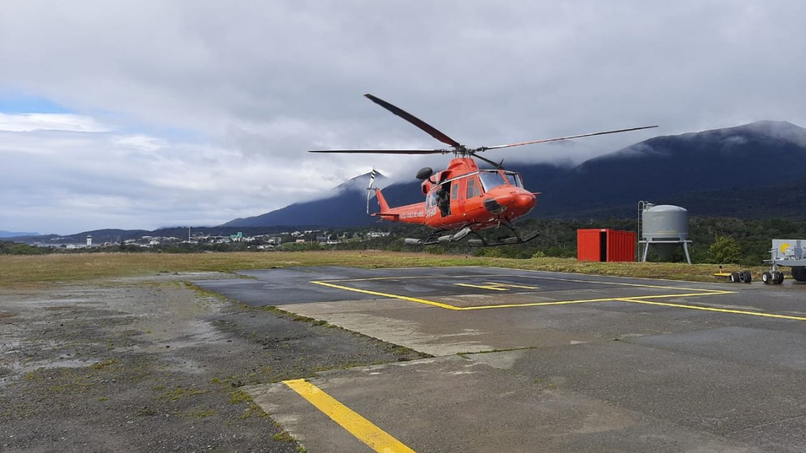 Rescatan a excursionista atrapado en el circuito Dientes de Navarino