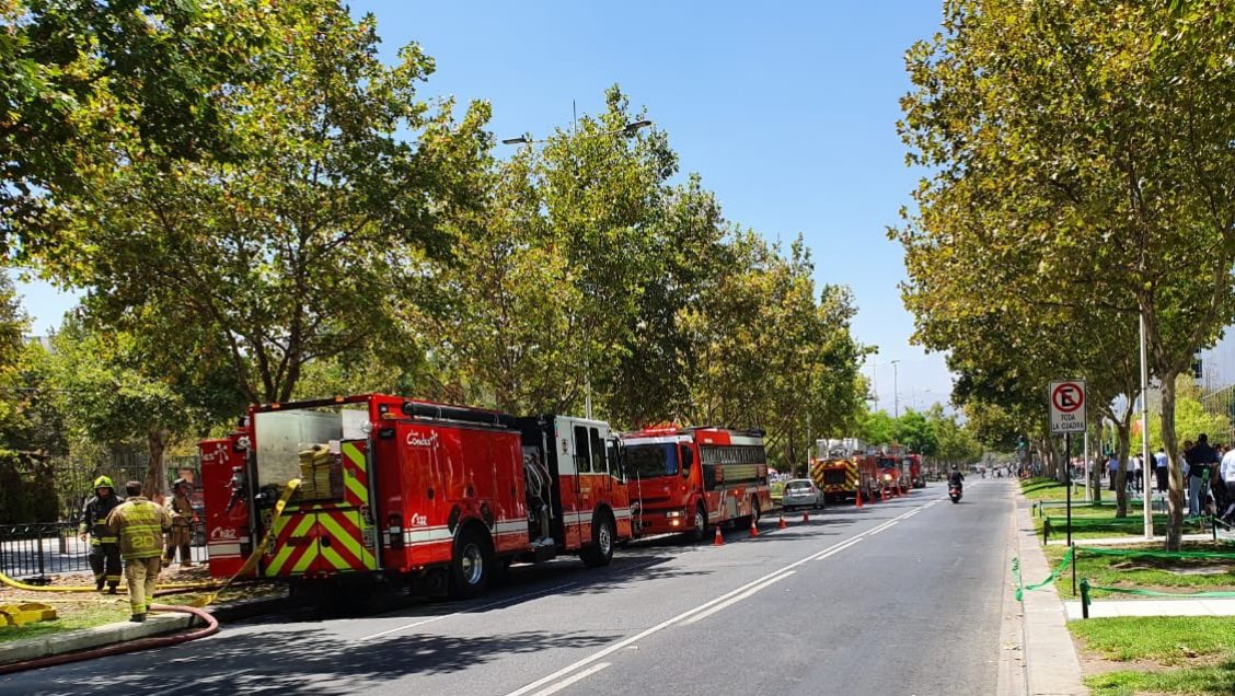 Bomberos controló emergencia en Kidzania