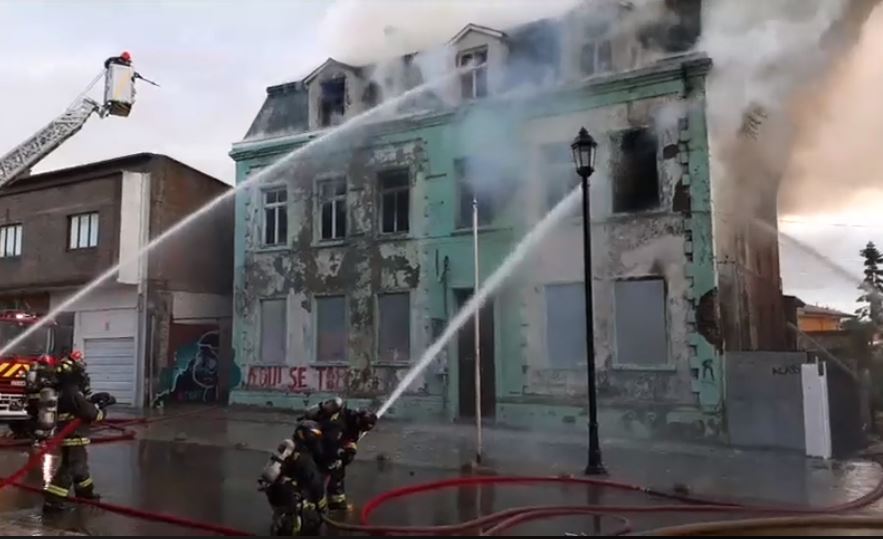 Investigan incendio que afectó a Casa de los Derechos Humanos en Punta Arenas