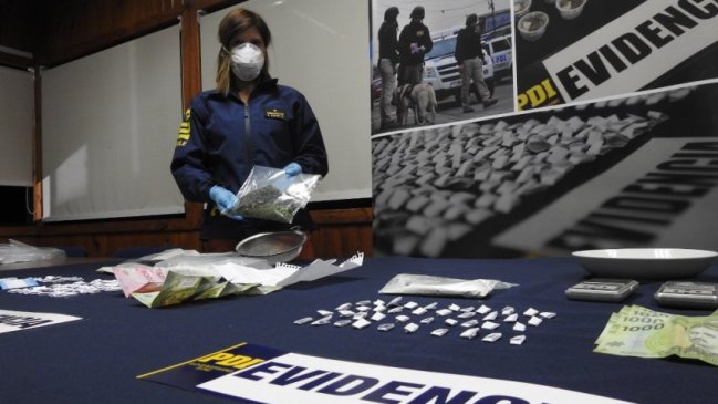 PDI desarticula banda investigada por microtráfico en el sector oriente de Chillán