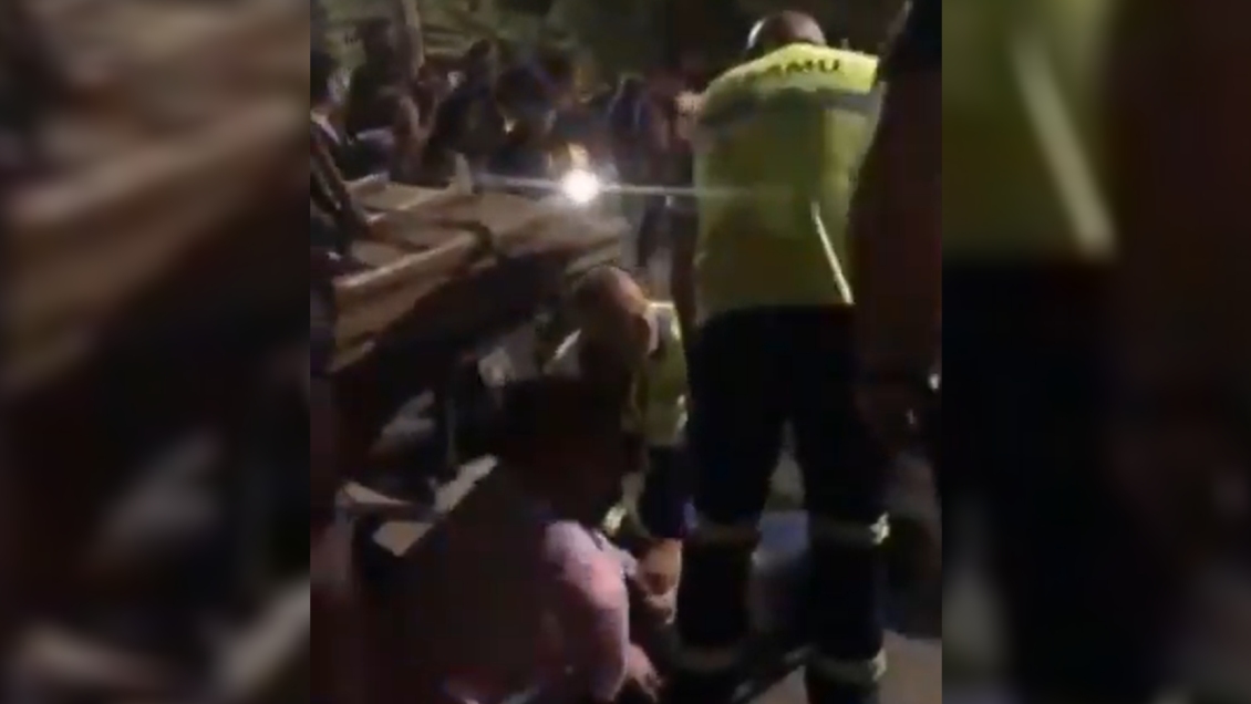 San Joaquín: Menor herida por proyectil en medio de incidentes en las afueras de comisaría