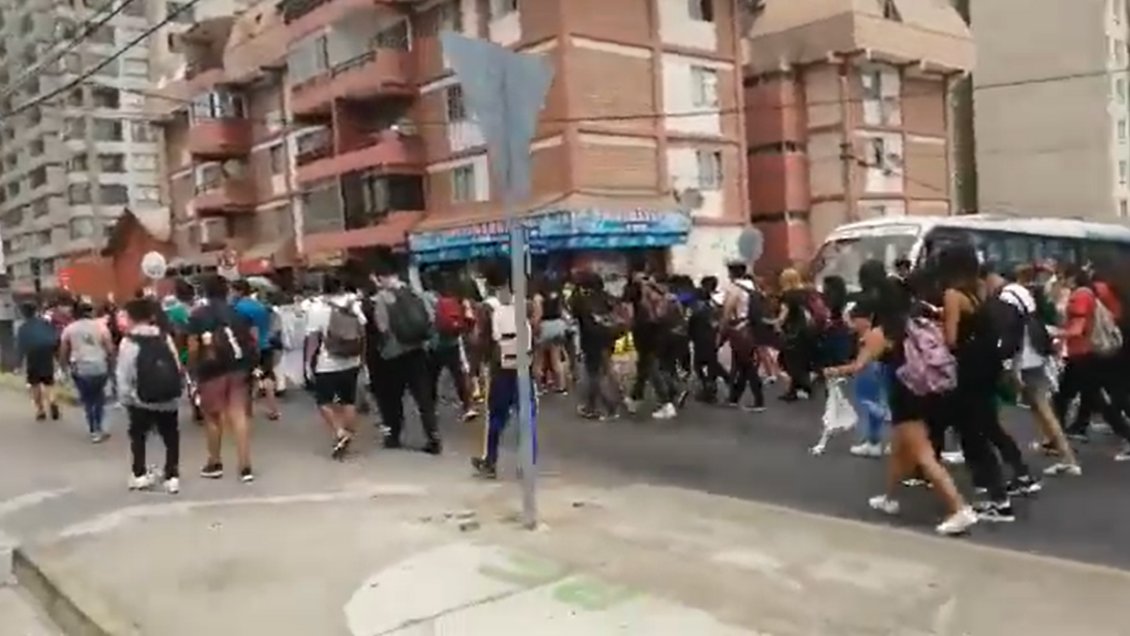 Dos jóvenes resultaron lesionados en incidentes en la Región de Antofagasta