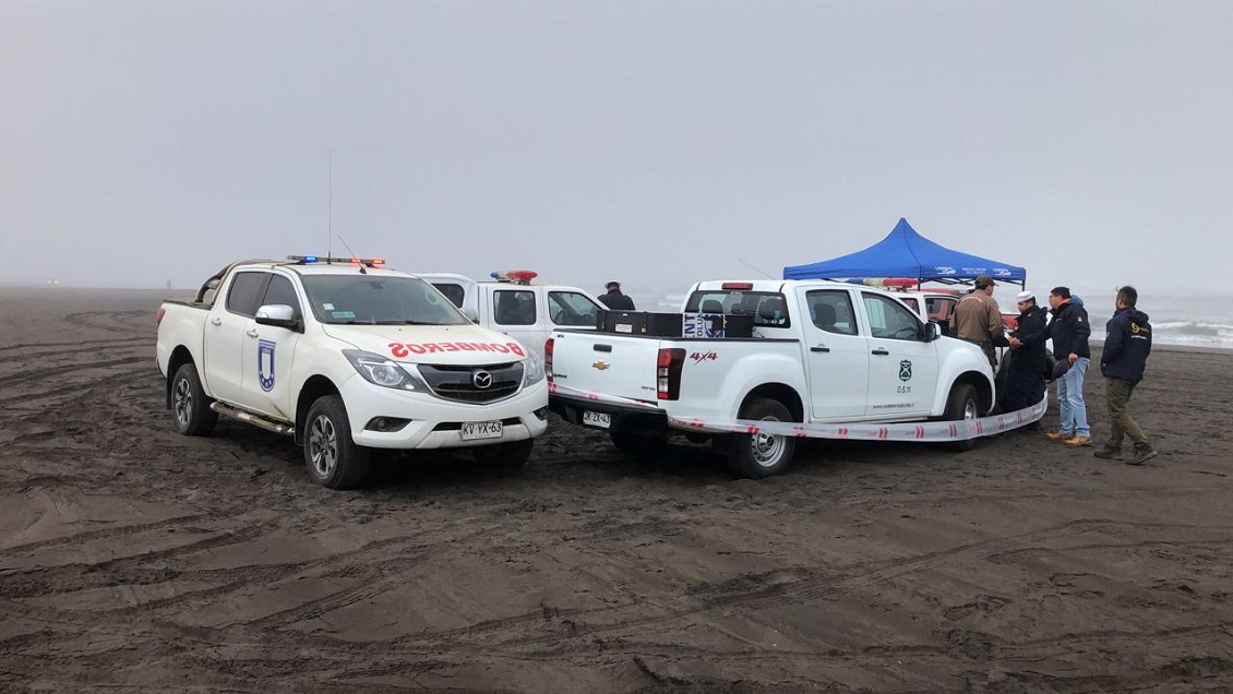 Hallan cuerpo de tercer pescador desaparecido en fatal naufragio de Lebu