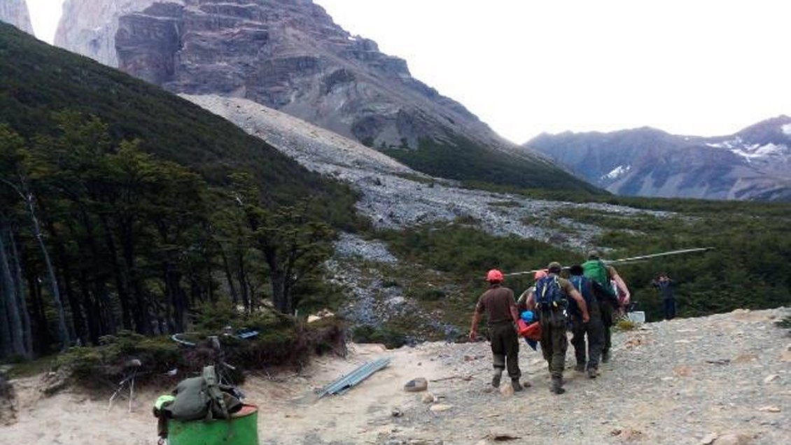 Guía turístico murió en el Parque Nacional Torres del Paine