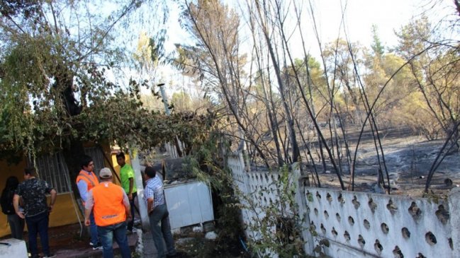Tres incendios fueron controlados durante las últimas horas en Ñuble