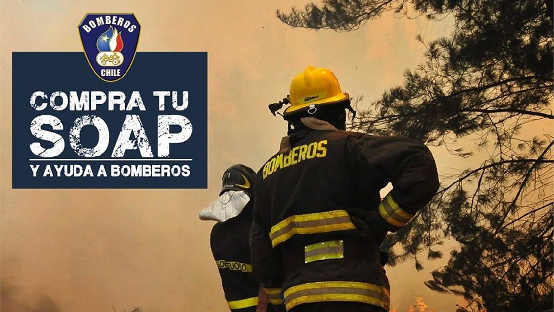 La iniciativa para aportar a Bomberos mediante la compra del SOAP