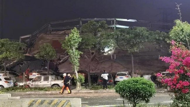 Hotel con aislados por coronavirus se derrumbó en China