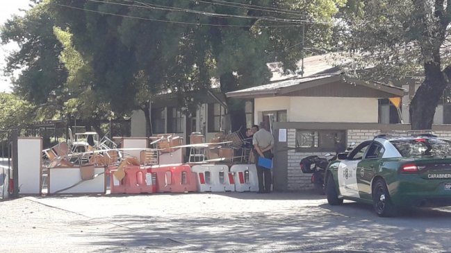 Grupo feminista se tomó Campus La Castilla de la UBB en Chillán