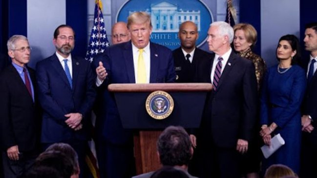 Trump anunció medidas económicas para contrarrestar los efectos del Covid-19