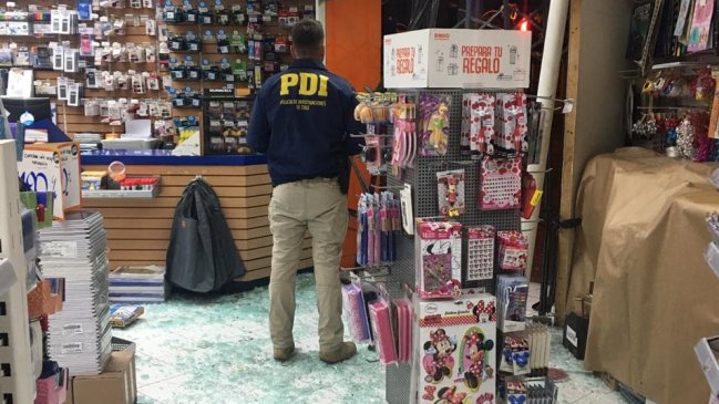 Millonario robo con la técnica del alunizaje en el centro de La Serena